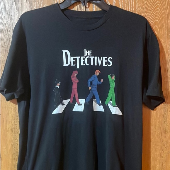Other - The Detectives Black Graphic T-Shirt